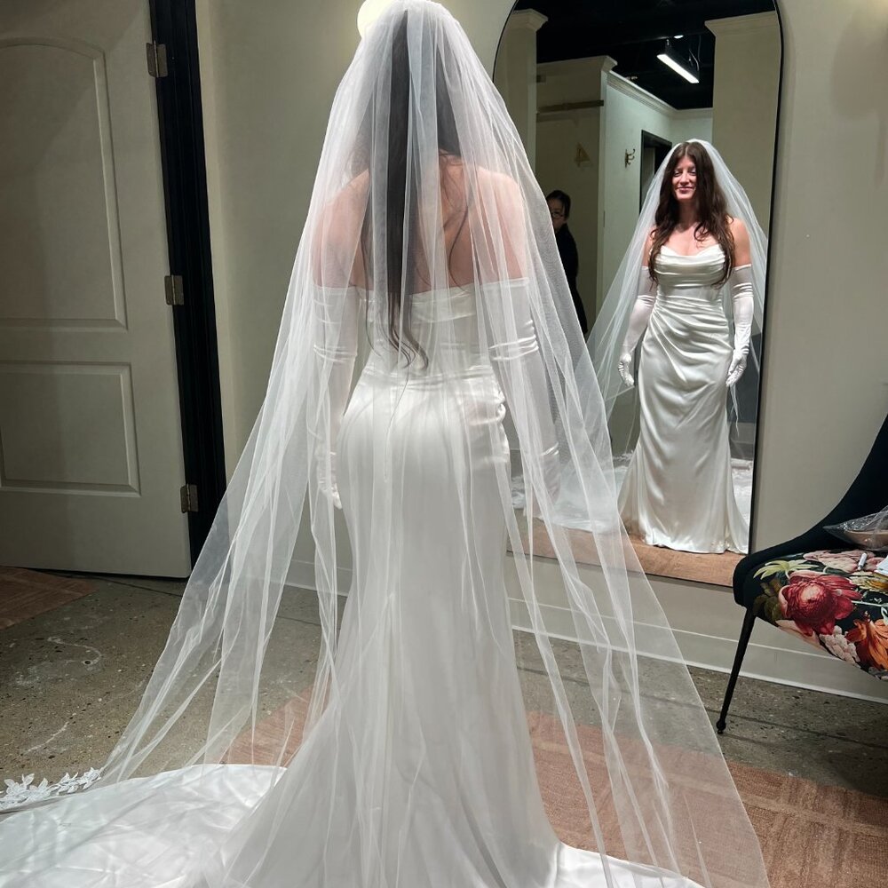 Magnolia Wedding Gown by Pilar Aleece - Picture 3 of 10